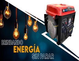 Brindando energía sin parar