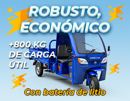 Triciclo Robusto, Económico y con Batería de Litio